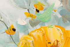 Quadro murale dipinto FIORI IN VASO 1 pezzo - immagine 5