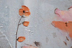Quadro murale dipinto FIORI IN VASO 1 pezzo - immagine 5