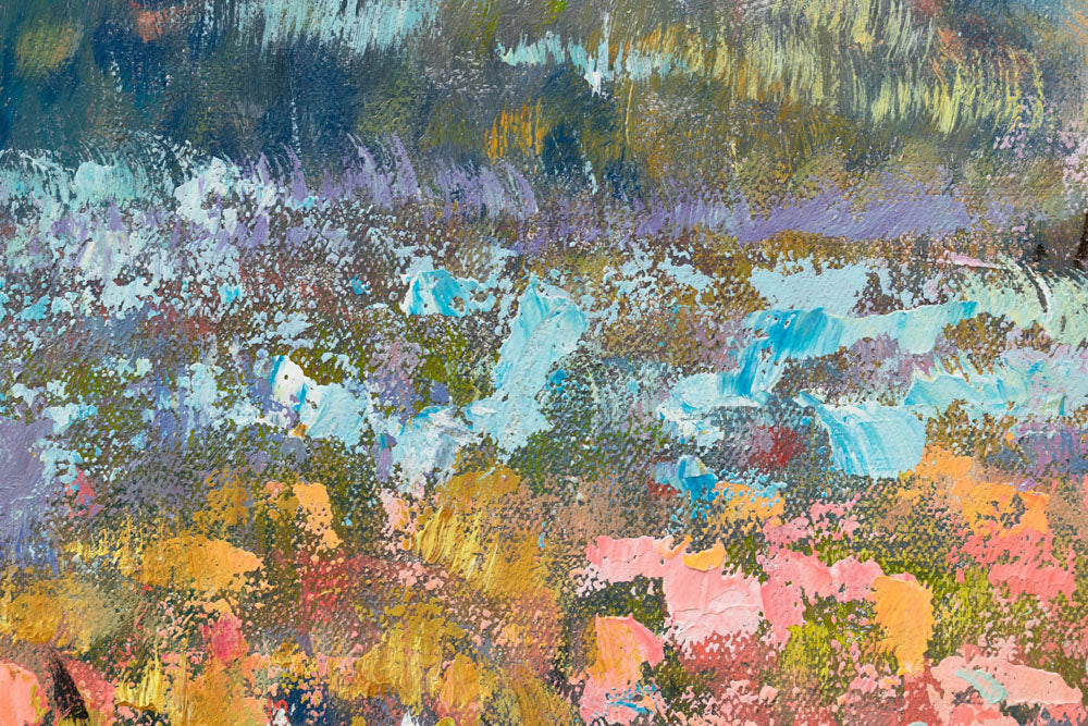 Quadro murale dipinto LANDSCAPE 1 parte - immagine 4