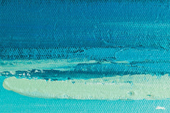Quadro dipinto a mano per parete MARE 150x50 cm – prospettiva 3D su telaio in legno | 100% originale | acrilico su tela ARTMIE | Papilora.sk