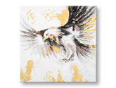 Quadro dipinto a mano per parete AQUILA 60x60 cm – prospettiva 3D su telaio in legno | 100% originale | acrilico su tela ARTMIE | Papilora.sk