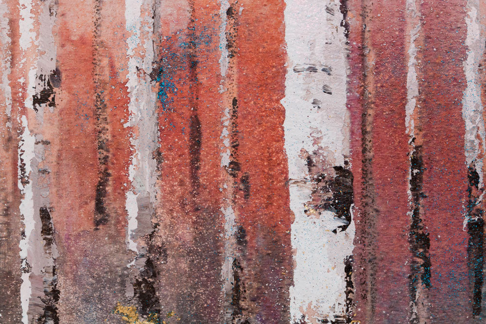 Quadro murale dipinto TREES 1 parte - immagine 6