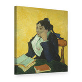 Quadro su tela L'Arlesiana – Vincent van Gogh, vista 3D
