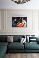 Quadro su tela Paul Cézanne - Giocatori di carte