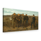 Quadro su tela Prigionieri dal fronte – Winslow Homer, vista 3D
