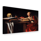 Quadro su tela San Girolamo scrivente – Caravaggio, vista 3D