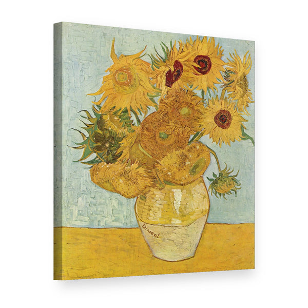 Quadro su tela Vaso con dodici girasoli – Vincent van Gogh