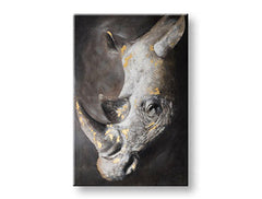 Quadro da parete dipinto NOSOROŽEC 1 parte CWFAN082 - 80x120 cm