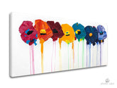 Riproduzione d'autore su tela FIORI
