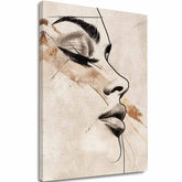 Ritratto di donna in beige - immagine 2