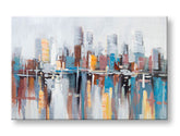 Quadro murale dipinto CITY 1 parte - immagine 7