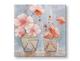 Quadro murale dipinto FIORI IN VASO 1 pezzo - immagine 8