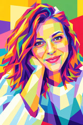 Quadro pop art da foto su tela – stile Dan Johannson