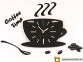 Orologio da parete contemporaneo in vetro acrilico - immagine 3