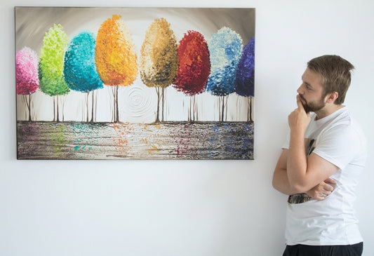 3 tipy, ako si vybrať ručne maľovaný obraz | Papilora.sk