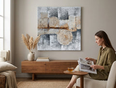 Quadro murale dipinto ABSTRAKT 1 parte - immagine 3