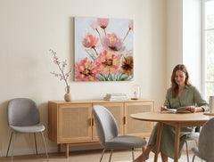 Quadro murale dipinto FIORI 1 parte - immagine 3