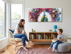Quadro murale dipinto di RIVER 1 parte - immagine 3