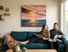 Quadro murale dipinto WEST SLNKA 1 parte - immagine 3