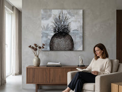 Quadro murale dipinto ANANAS 1 parte - immagine 3