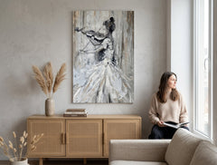 Quadro murale dipinto HUSLISTKA 1 parte - immagine 3