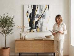Pittura murale dipinta ABSTRAKT 1 parte - immagine 3