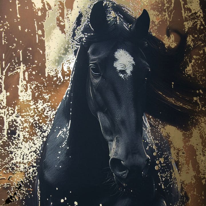 Poster da parete con effetto EXTRA - La cavalcata delle valchirie | misure diverse