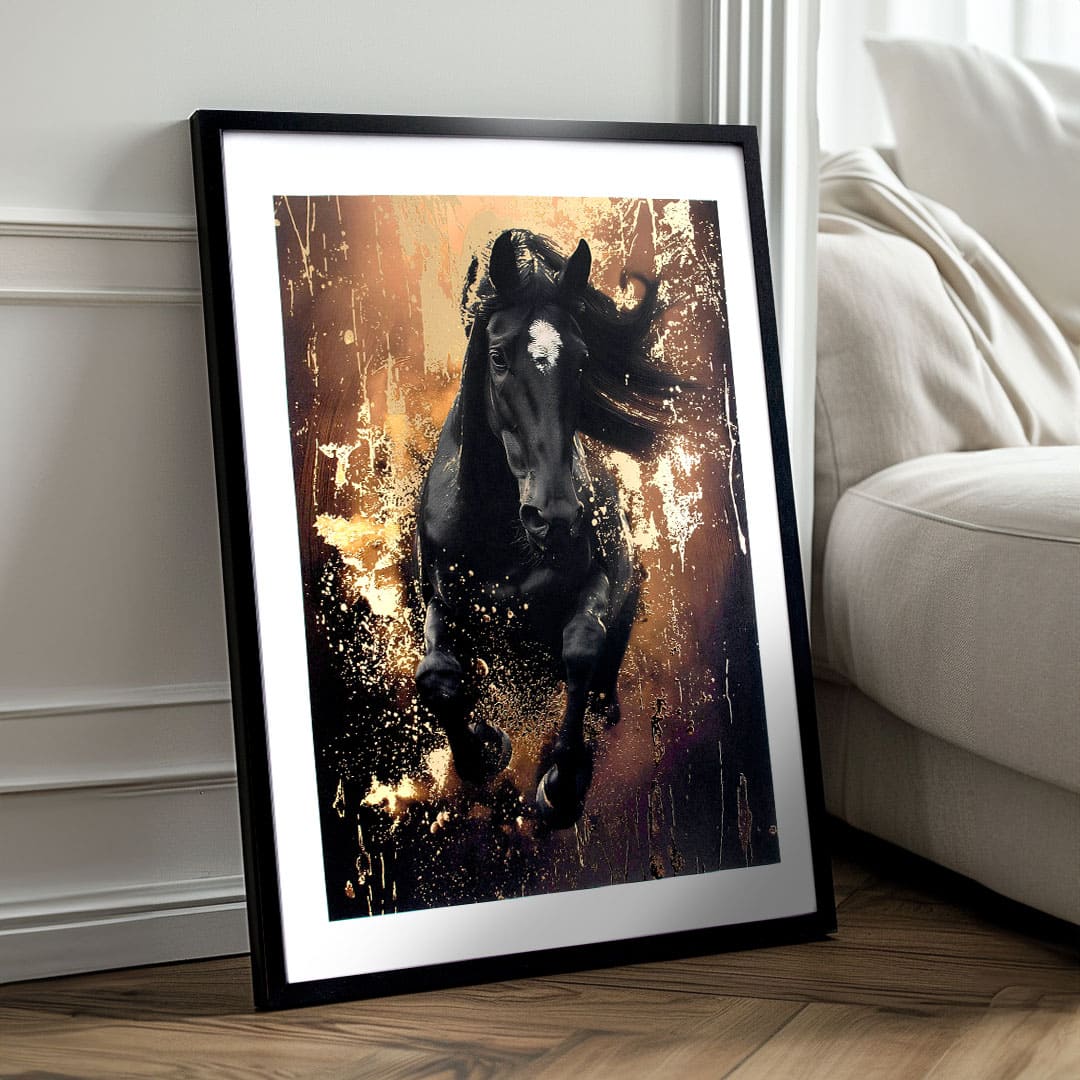 Poster da parete con effetto EXTRA - La cavalcata delle valchirie | misure diverse