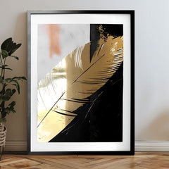 Poster da parete con effetto EXTRA - Aurora Plume | misure diverse