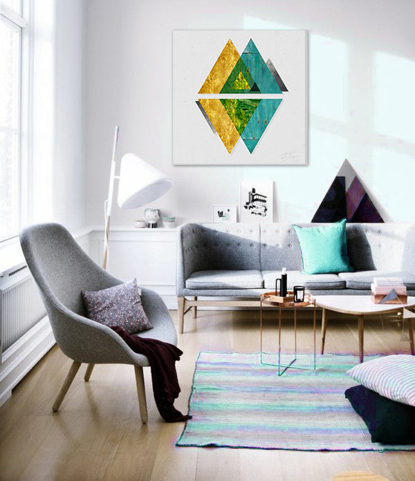 Pittura murale Contesto ed Eco / Dan Johannson | varie dimensioni 
