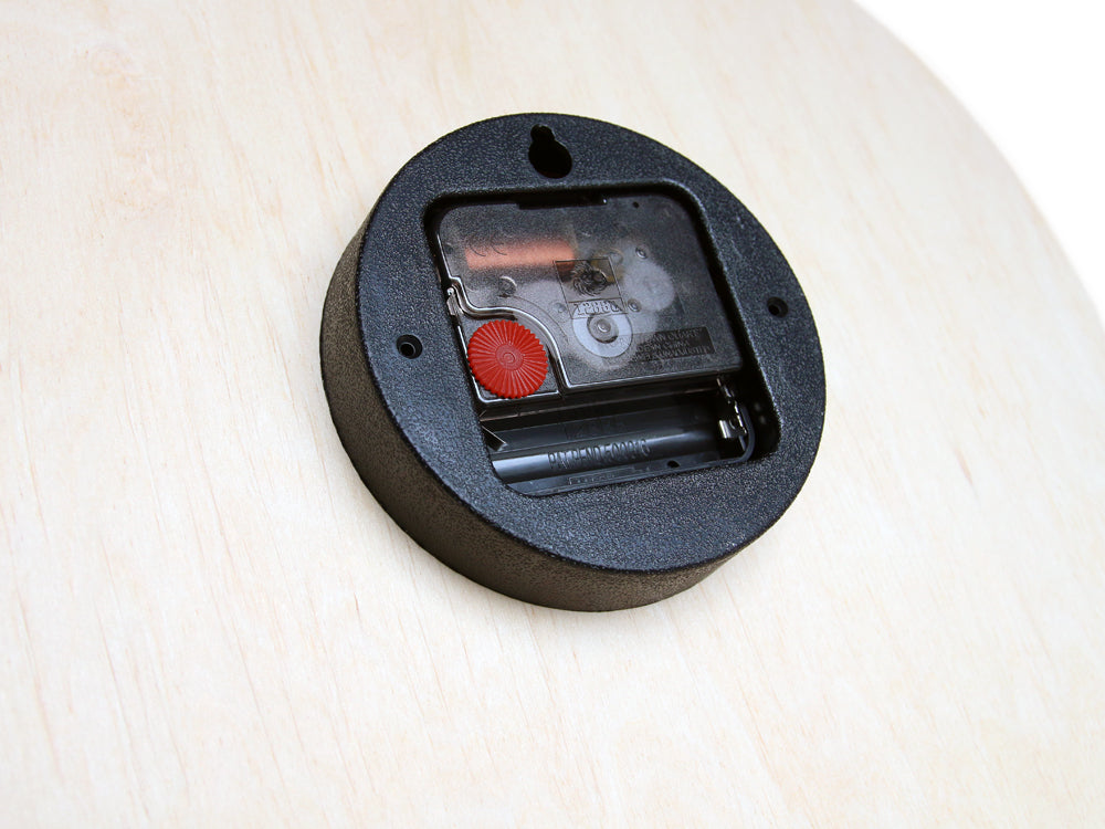 Orologio da parete moderno PIANO Nero