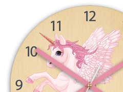 Orologio da parete per bambini Unicorno
