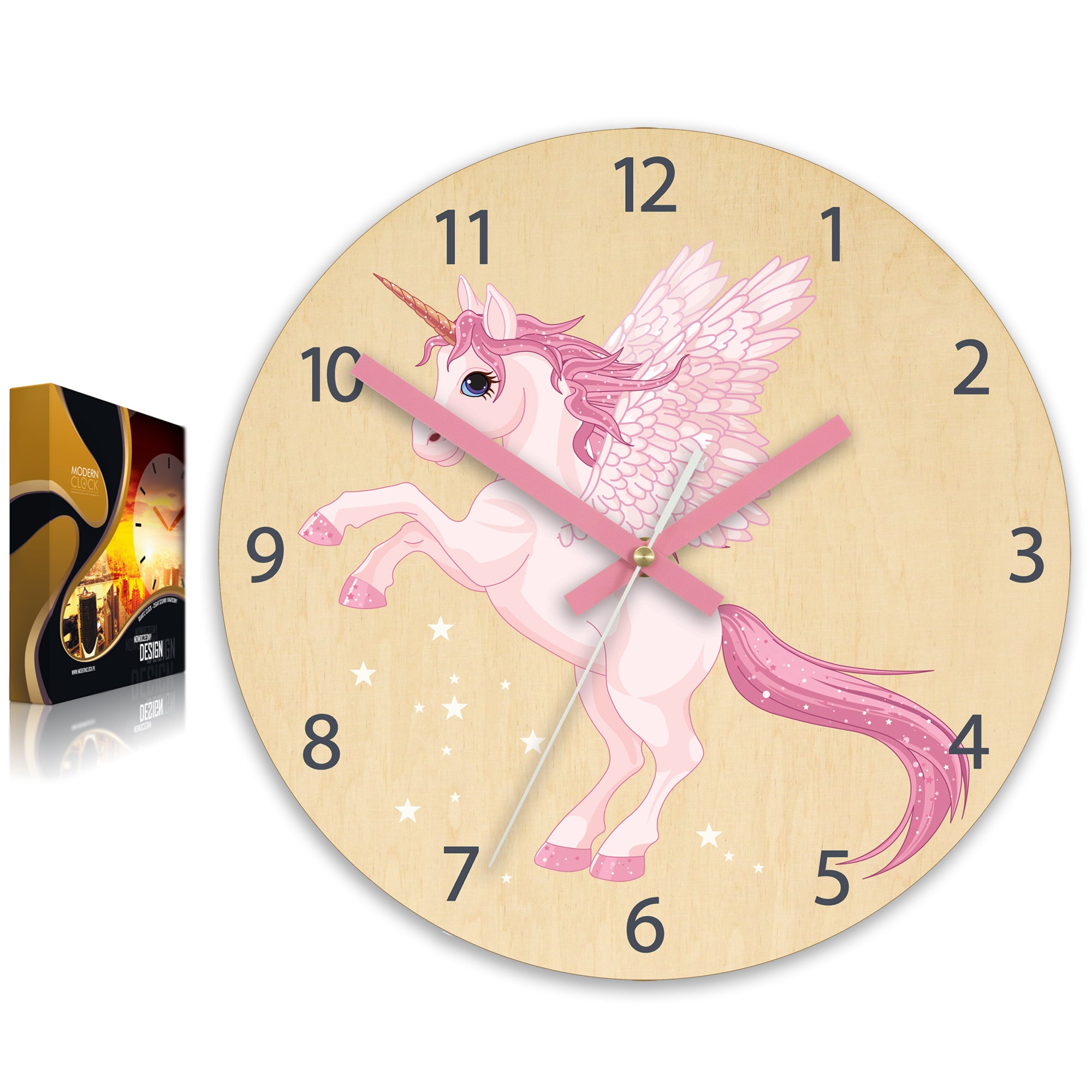 Orologio da parete per bambini Unicorno