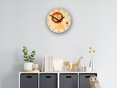 Orologio da parete per bambini Leone