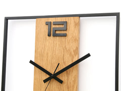 Orologi da parete moderni RETRO Legno-metallo