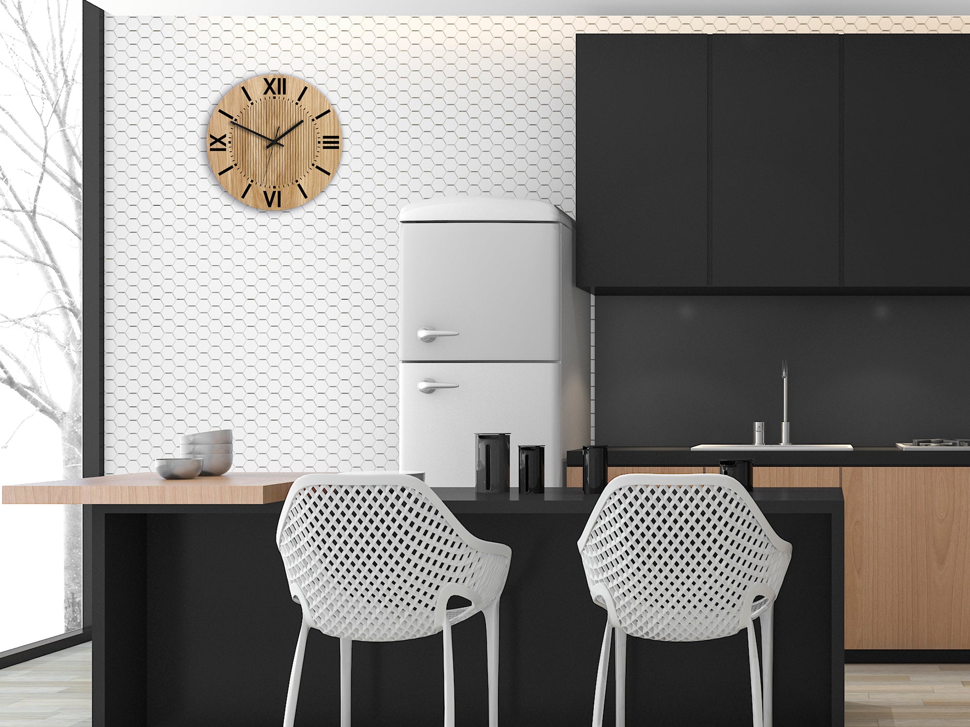 Orologio da parete moderno SANTIAGO