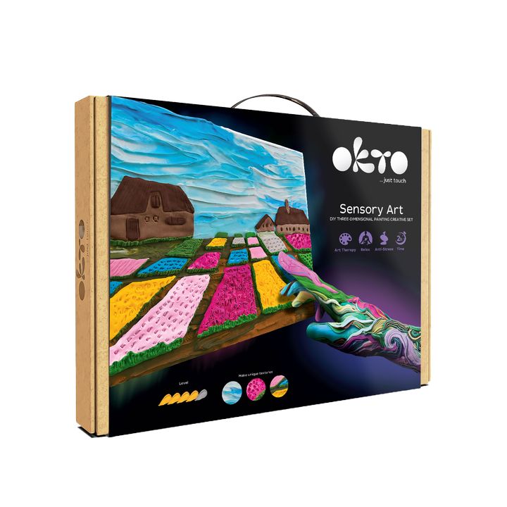 OKTO Set creativo 3D Aiuole in Olanda 30 x 40 cm