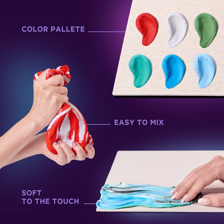 OKTO Set creativo 3D Pesce 30 x 40 cm