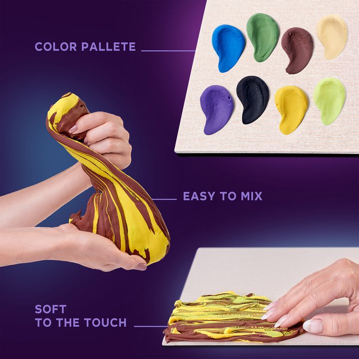 OKTO Set creativo 3D Kiss 30 x 40 cm