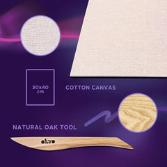 Set creativo OKTO 3D Iris 30 x 40 cm