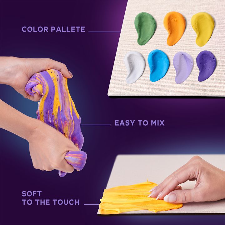 Set creativo OKTO 3D Iris 30 x 40 cm