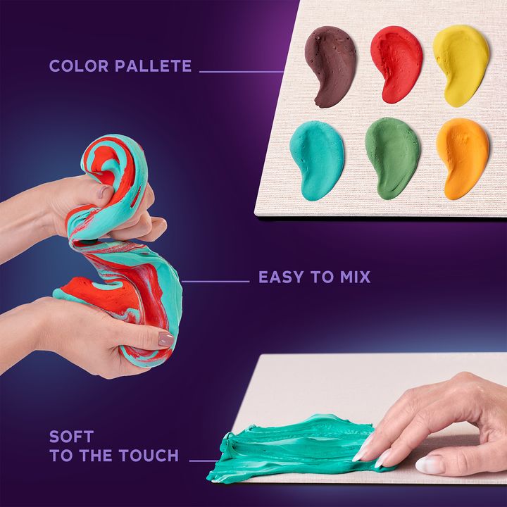 OKTO Set creativo 3D Girasoli 30 x 40 cm