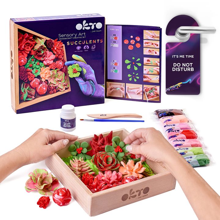 OKTO Set per modellare le succulente DESIDERIO