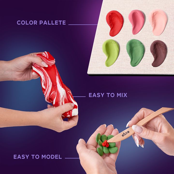OKTO Set per modellare le succulente DESIDERIO - immagine 5