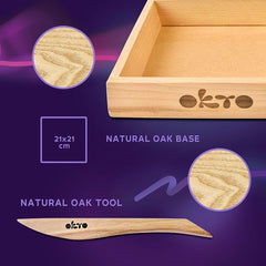 Set da modellismo OKTO in cornice di legno