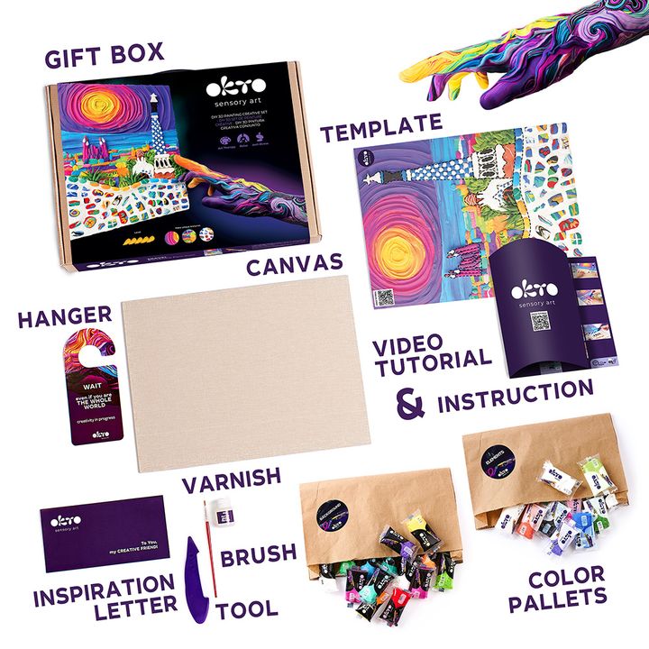 Set 3D creativo OKTO Parco Guell a Barcellona - immagine 3