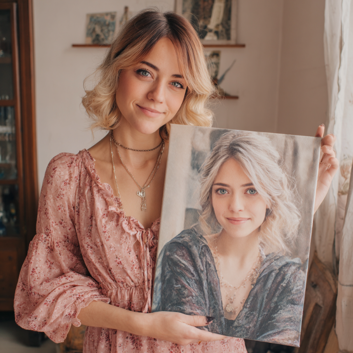 Fotodipinto da una foto – regalo personalizzato | Papilora