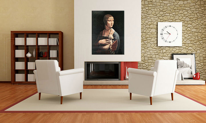 Dipinto su tela DAMA CON STOME – Leonardo da Vinci | varie misure