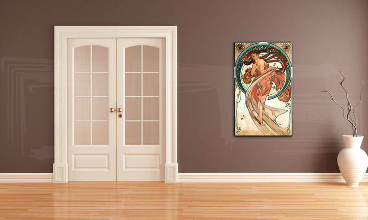 Dipinto su tela DANZA – Alfons Mucha | varie misure
