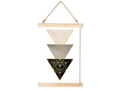 Appeso alla parete Pavone piangente decomposto / Dan Johannson XMPDJ123